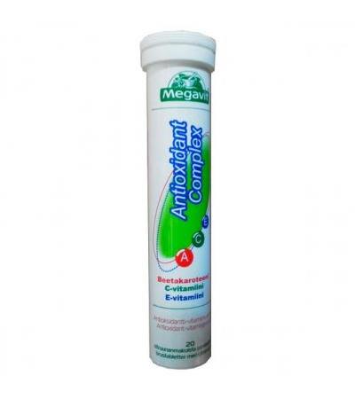 Антиоксидантный комплекс Antioxidant Complex 20 шипучих таблеток Megavit