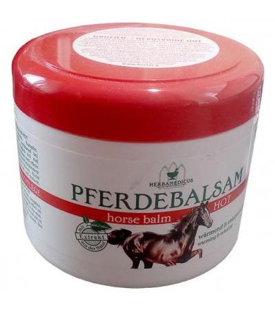 Бальзам лошадинный для мышц и суставов Pferdebalsam Horse-Balm HOT (красный) 500 мл Herbamedicus