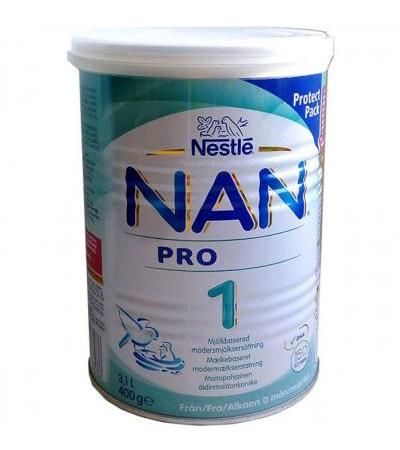 Детское питание NAN 1 Pro Сухое молоко 400 гр Nestle