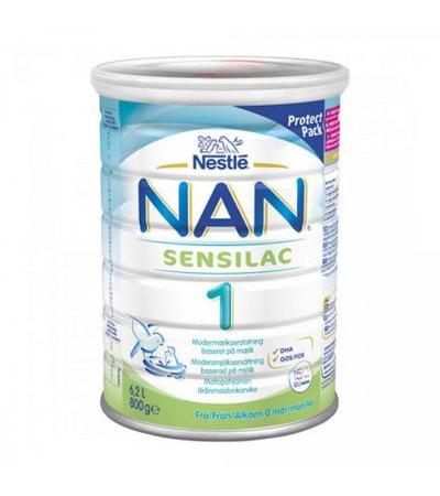 Детское питание NAN 1 Sensilac Сухое молоко 800 гр Nestle