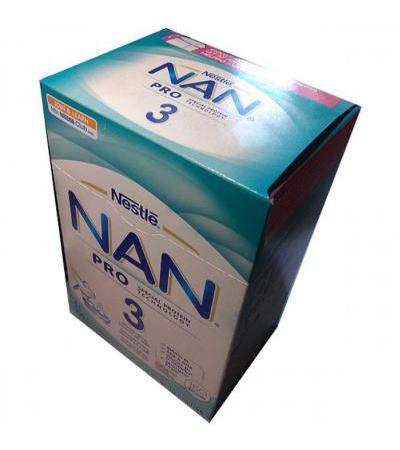 Детское питание NAN 3 Pro Сухое молоко 700 гр Nestle