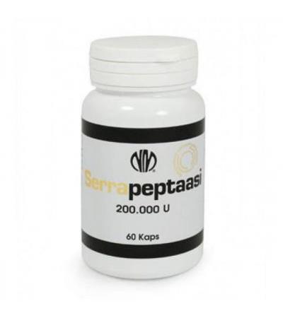 Фермент Serrapeptaasi 200.000 U 60 капсул NaturaMedia