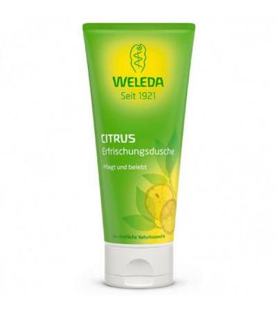Гель для душа цитрусовый освежающий WELEDA Citrus Erfrischungsdusche 200 мл Weleda
