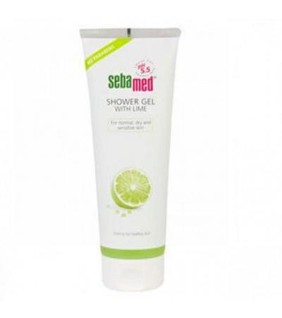 Гель для душа с лаймом SHOWER GEL WITH LIME 250 мл SebaMed