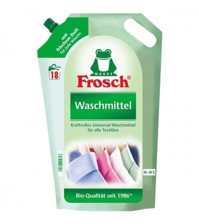 Гель для стирки белья Frosch Flüssigwaschmittel Universal-Waschmittel flüssig 1800 мл Frosch