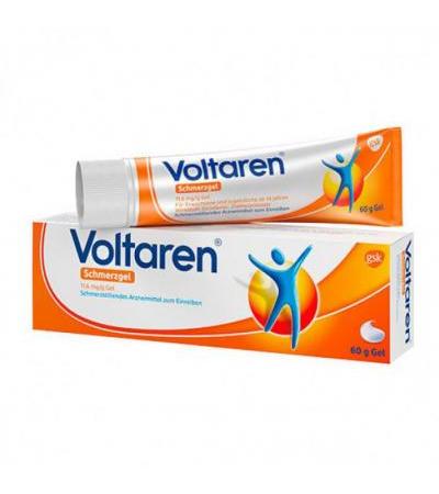 Гель от боли и ушибов VOLTAREN Schmerzgel 60 мл VOLTAREN
