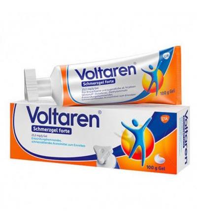 Гель от боли и ушибов VOLTAREN Schmerzgel forte 23,2 mg/g 100 мл VOLTAREN
