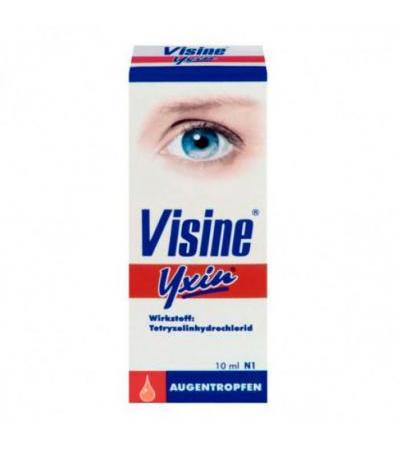 Глазные капли от воспаления VISINE Yxin Augentropfen 10 мл Johnson&Johnson