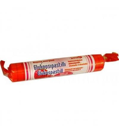Глюкоза с малиновым вкусом Glukospastilli Vadelma 39 гр. Sana+