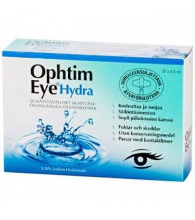 Капли для увлажнения глаз OPHTIM HYDRA EYE 20 X 0,5 мл RatioPharm