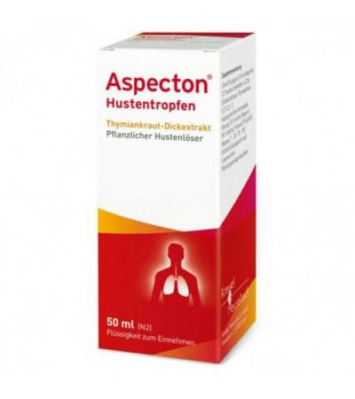 Капли от кашля для детей ASPECTON Hustentropfen 50 мл Aspecton