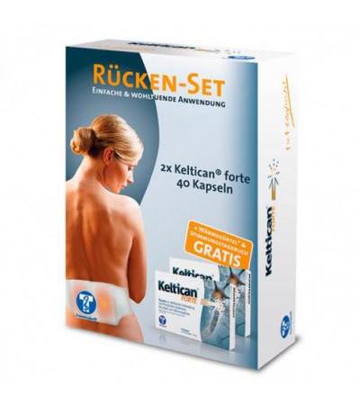 Капсулы для лечения позвоночника KELTICAN forte Kapseln 2 х 40 шт KELTICAN