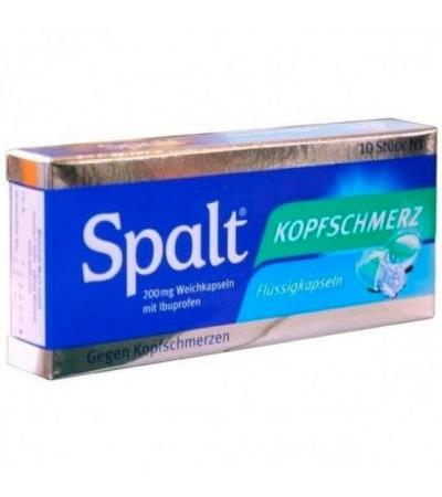 Капсулы от головной боли SPALT Kopfschmerz Weichkapseln 10 шт Spalt