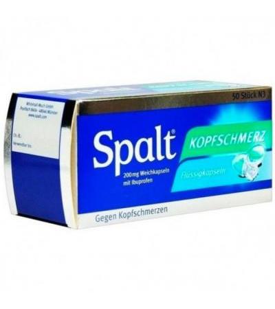 Капсулы от головной боли SPALT Kopfschmerz Weichkapseln 50 шт Spalt