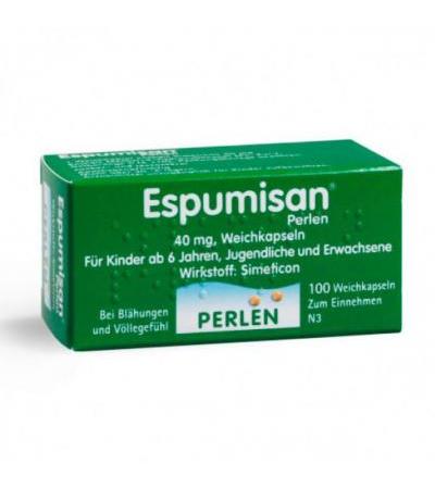 Капсулы от метеоризма ESPUMISAN Perlen Weichkapseln 100 шт ESPUMISAN