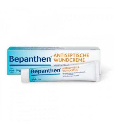 Крем антисептический BEPANTHEN antiseptische Wundcreme 20 гр Bepanthen