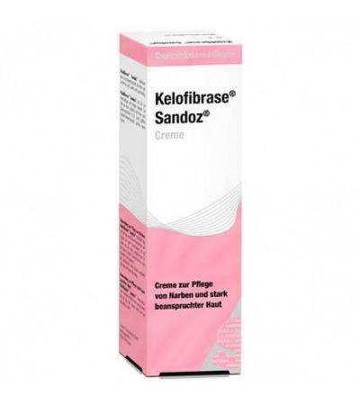 Крем для ухода за рубцами на коже KELOFIBRASE Sandoz Creme 50 HEXAL