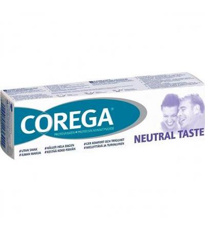 Крем для зубных протезов COREGA NEUTRAL TASTE KIINNITYSVOIDE 40 гр Corega