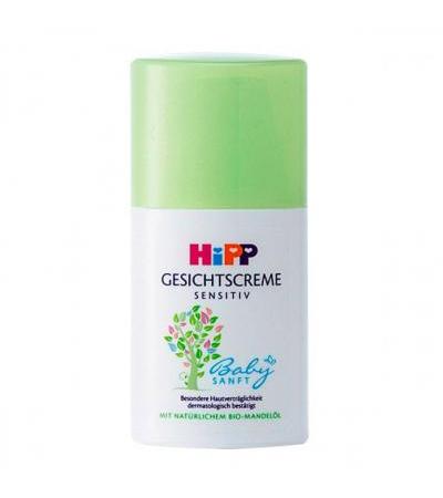 Крем нежный детский для лица HiPP Babysanft Gesichtscreme 50 мл Hipp