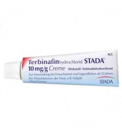 Крем от грибковых инфекций TERBINAFIN HYDROCHLORID 10mg/g Creme 15 гр Stada