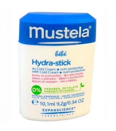 Крем стик защитный для детей MUSTELA BEBE HYDRA STICK 10,1 мл MUSTELA