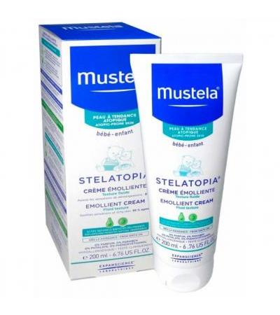 Крем защитный увлажняющий для детей MUSTELA STELATOPIA CREME EMOLLIENTE 200 мл MUSTELA