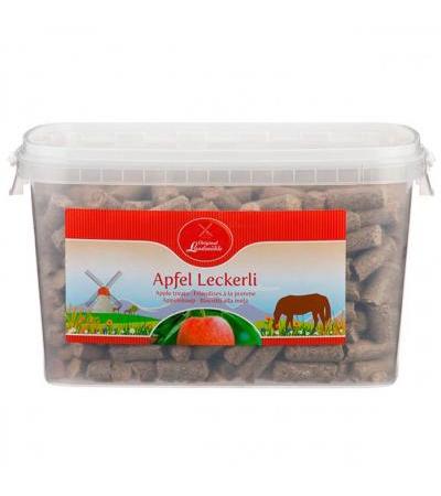 Лакомство для лошади яблоко в гранулах Apfel-Leckerli 4000 гр Original Landmühle