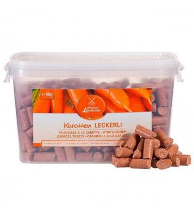 Лакомство для лошади морковь в гранулах Karotten-Leckerli 4000 гр Original Landmühle