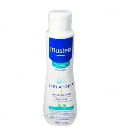 Масло для ванны для младенцев MUSTELA STELATOPIA HUILE DE BAIN 200 мл MUSTELA