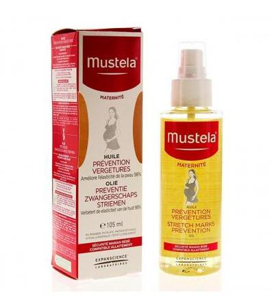 Масло от растяжек MUSTELA MATERNITE HUILE VERGETURES 105 мл MUSTELA