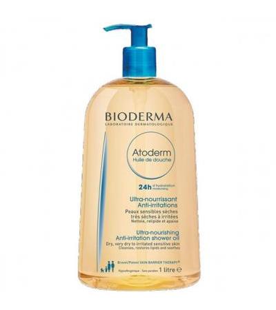 Масло после душа для сухой и чувствительной кожи BIODERMA ATODERM HUILE DE DOUCHE 1000 мл BIODERMA