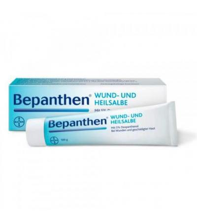 Мазь для исцеления ран BEPANTHEN Wund- und Heilsalbe 100 гр Bepanthen