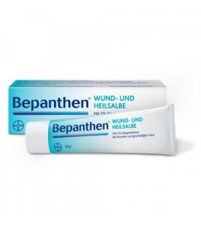 Мазь для исцеления ран BEPANTHEN Wund- und Heilsalbe 50 гр Bepanthen