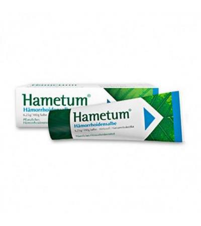 Мазь для помощи при геморрое HAMETUM Hämorrhoiden Salbe 25 гр HAMETUM