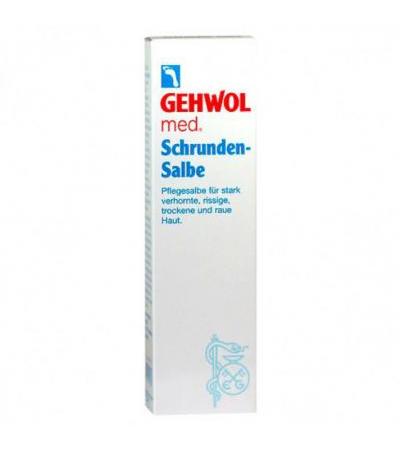 Мазь от мозолей и трещин сухой и грубой кожи ног GEHWOL MED Schrunden-Salbe 125 мл Gehwol