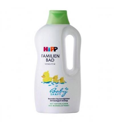 Мягкая пена для ванны HiPP Babysanft Familien-Bad 1000 мл Hipp