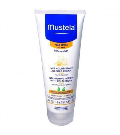 Молочко питательное для младенцев MUSTELA LAIT NOURRISSANT COLD CREAM 200 мл MUSTELA