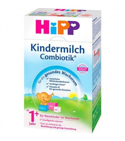 Молочная смеcь для детей от 12 месяцев HiPP Kindermilch Combiotik 600 гр Hipp