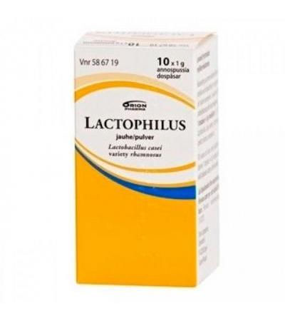 Молочнокислые бактерии LACTOPHILUS JAUHE 10 пакетиков Orion