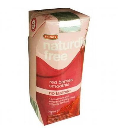 Напиток для похудения с красными ягодами Friggs Naturdiet Free Red Berries Smoothie 330 мл. Naturdiet