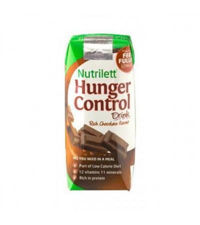 Напиток для похудения с шоколадом Hunger Control Drink Rich Chocolate Rear 330 мл. Nutrilett