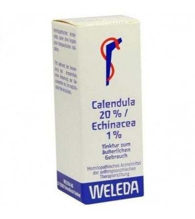 Настойка с Календулой и Эхинацеей CALENDULA 20%/Echinacea 1% äußerlich 20 мл Weleda
