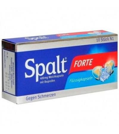 Обезболивающие капсулы SPALT forte Weichkapseln 10 шт Spalt