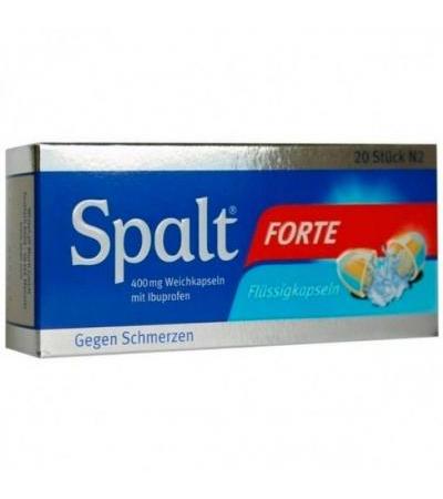 Обезболивающие капсулы SPALT forte Weichkapseln 20 шт Spalt