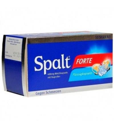 Обезболивающие капсулы SPALT forte Weichkapseln 50 шт Spalt
