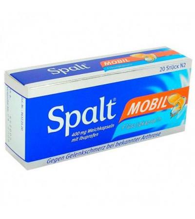 Обезболивающие капсулы SPALT Mobil Weichkapseln 20 шт Spalt