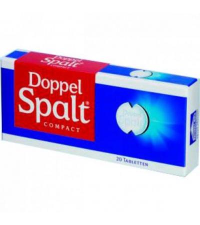 Обезболивающие таблетки DOPPEL SPALT Compact Tabletten 20 шт Spalt