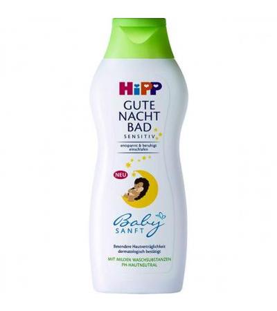 Очищающая и успокаивающая жидкость для ванны HiPP Babysanft Goodnight Bad 350 мл Hipp