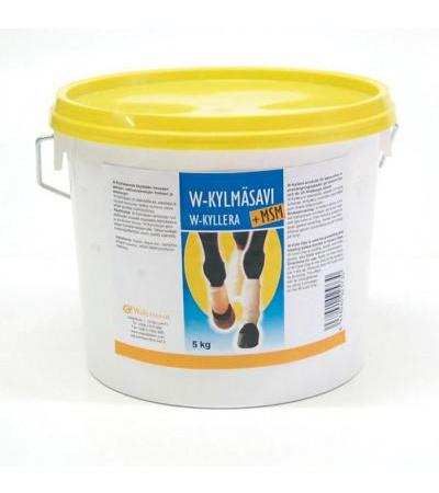 Охлаждающая глина с МСМ для мышц лошади W-kylmäsavi & MSM 5000 гр Wahlsten