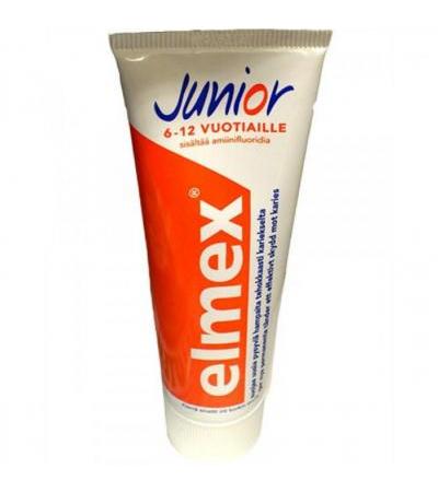 Паста зубная против кариеса для детей 6-12 лет Elmex Junior 75 мл. Elmex